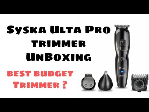 syska ht3333k trimmer review