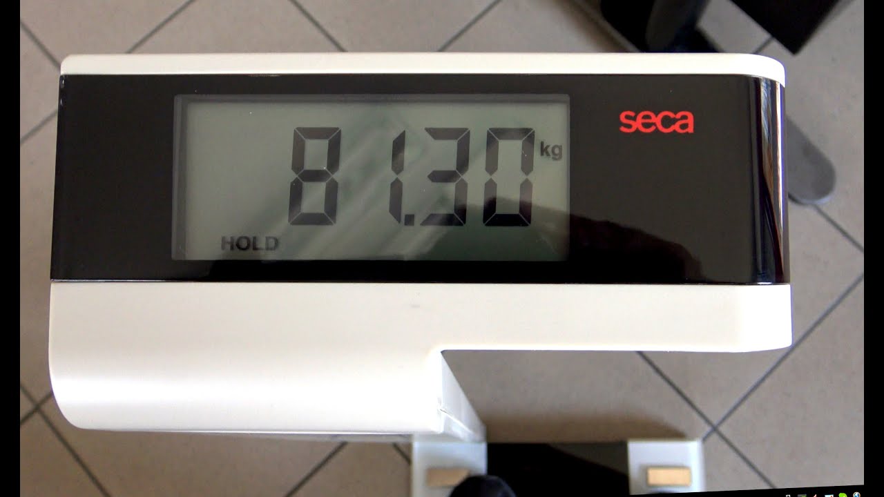 DIGITAL BATHROOM SCALE  SECA 719 Precision for Health (VIDEO 4K)