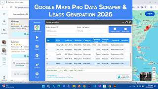 Google Maps Data Scraper &amp; Leads Generation | Extract Phone, Emails, &amp; All Data from Google Maps