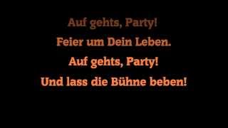 Eff &amp; Jey - Auf Gehts Party (Karaoke)