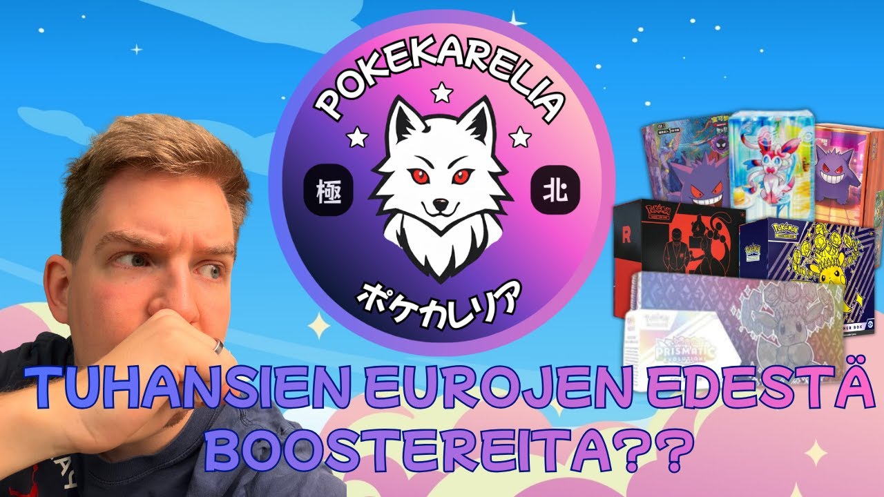 AVATAAN TUHANSIEN EUROJEN EDESTÄ POKEMON-KORTTEJA!!!