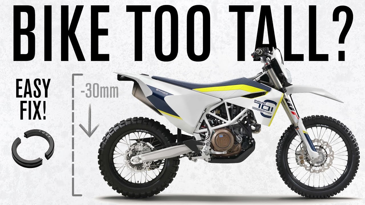 The BEST Way to Lower Your Dirt Bike