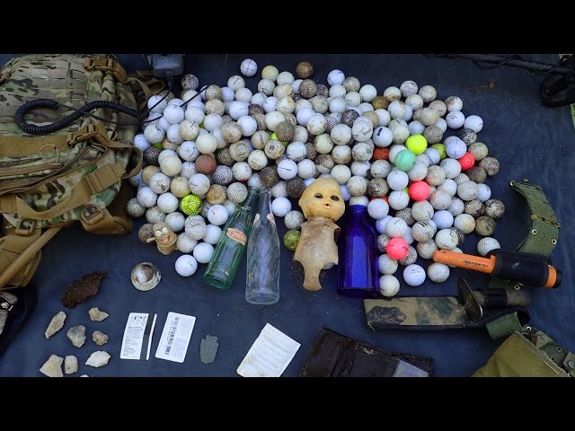 Creek Finds! - Stolen Wallet, Arrowhead, Bottles and a Pile of