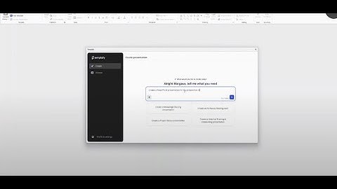 How to generate presentations with AI:  Complete presentations with Templafy AI