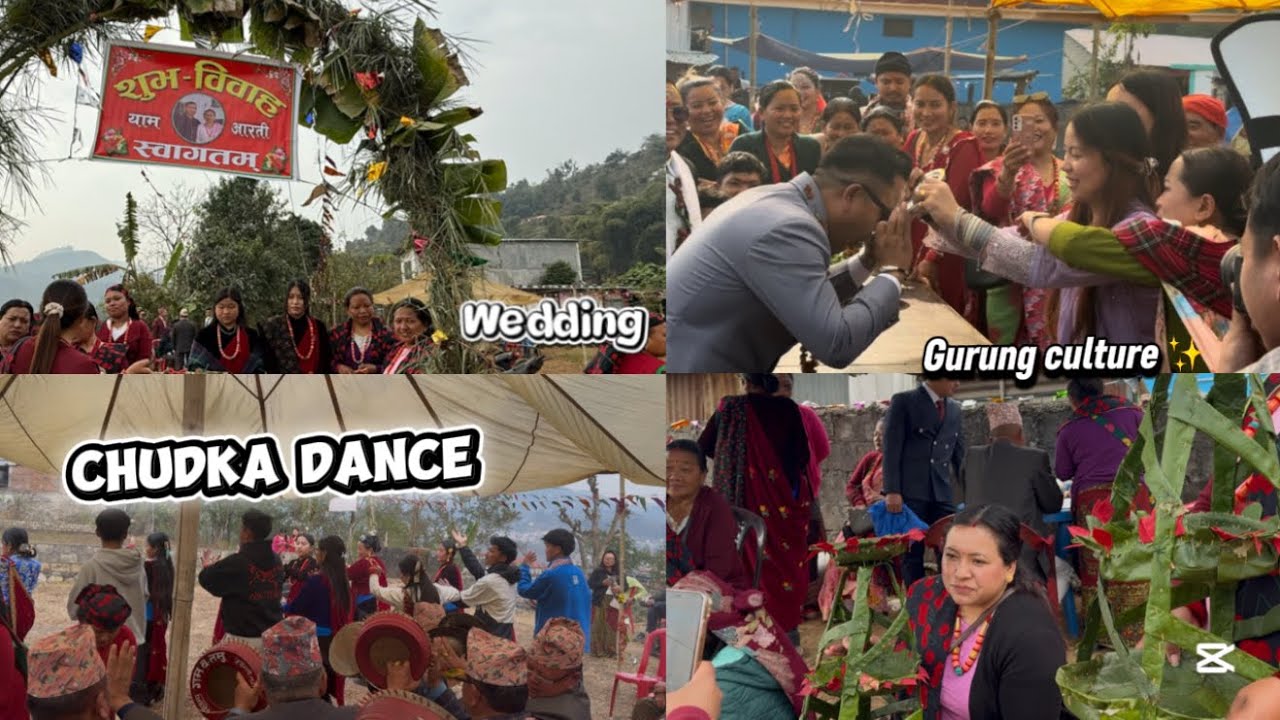 Gurung culture wedding✨❤️ || Dang dekhi Tanahun Janti || 