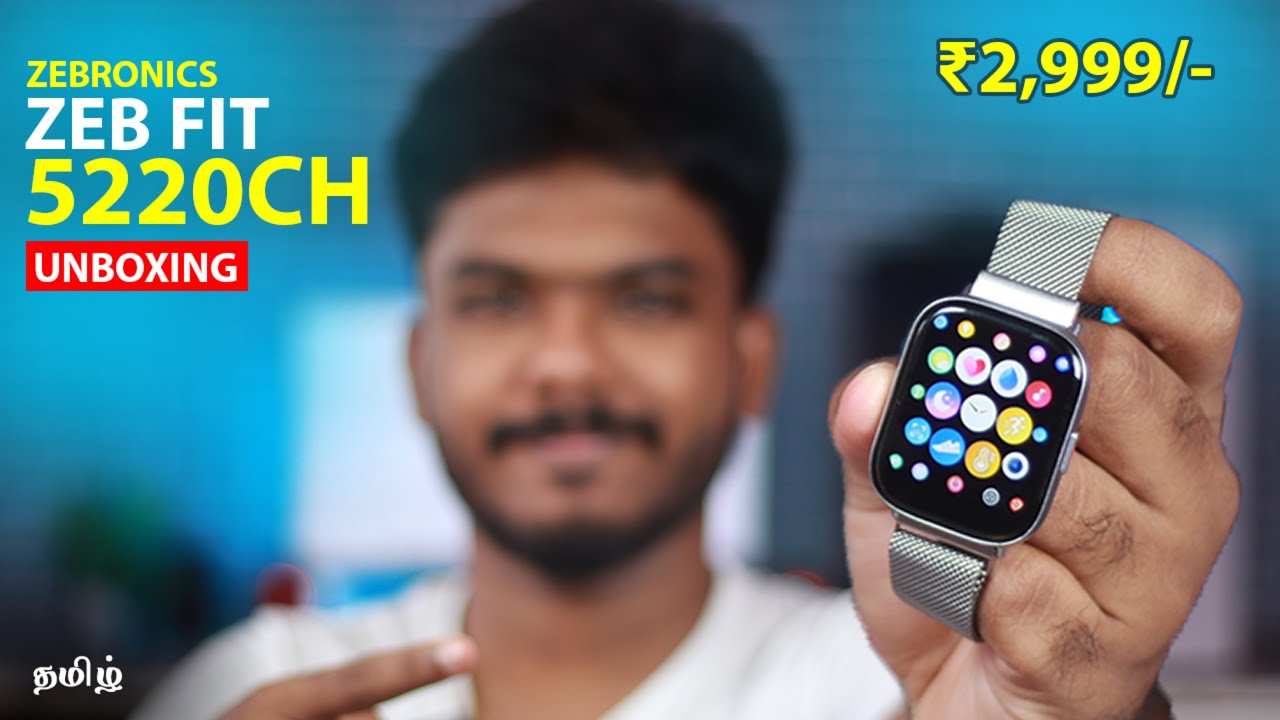 Zebronics ZEB FIT 5220CH Smartwatch 
