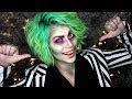 Beetlejuice Makeup Transformation!