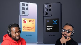 Galaxy S21 Ultra - Exynos 2100 vs Snapdragon 888