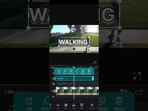 walking text reveal in vn app !! #shorts #viral #vn