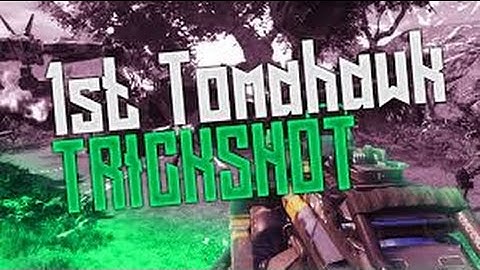 My First Bo3 Tomahawk Trickshot!