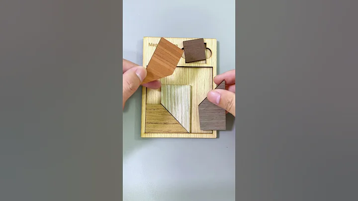 Can you fit the square part into the frame?#puzzles  #IQ #iqtest