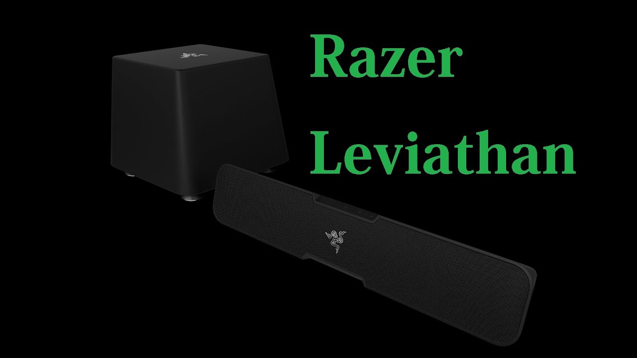 Razer Leviathan 5.1 Channel Surround Sound Bar for Gaming