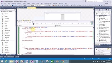 Sliding window example in WPF