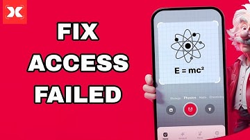 How To Fix And Solve Access Failed On Gauth App | Final Solution