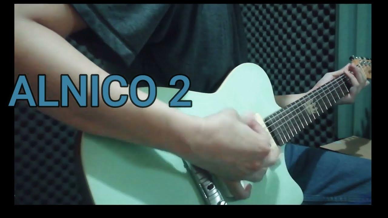 Alnico V vs Alnico II vs Ceramic heavy gain p90 pickup YouTube