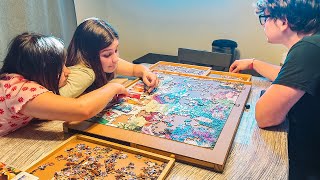 Bits and Pieces Puzzle Board Review—Is It Worth It? #PuzzleBoard #JigsawPuzzle #BitsAndPieces