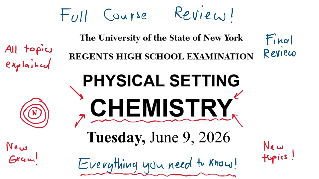 JUNE 2026 Ultimate Chemistry Regents Review | EVERYTHING YOU NEED TO KNOW (every topic reviewed)