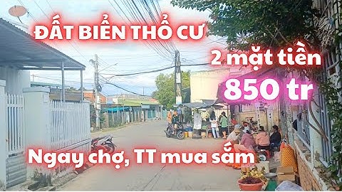 Đất biển 2 mặt tiền ngay công viên chợ đất biển thổ cư giá rẻ nhất thị trường | 0916904939