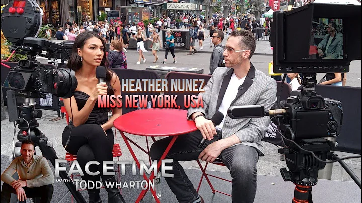 Exclusive On Location Segment with Miss New York, ...