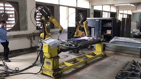 Positioner with Welding  robots from DCT