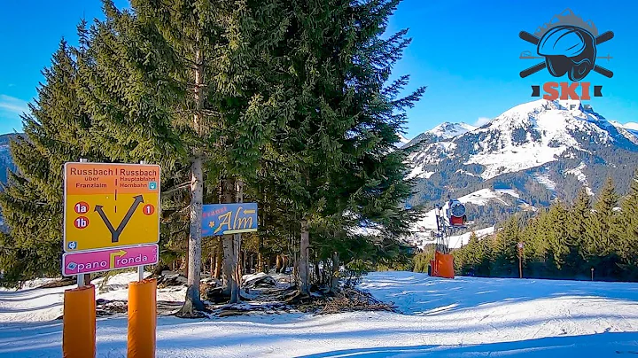 Dachstein West Skiing - Home Run, Russbach - Skiing Austria