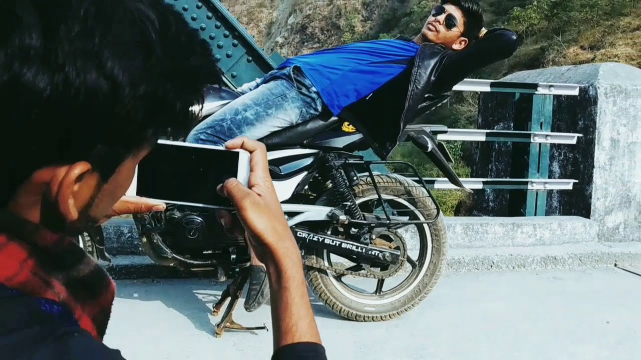 Image of Asian Indian Young Couple Riding On Bicycle, Posing For A Photo -RR493151-Picxy