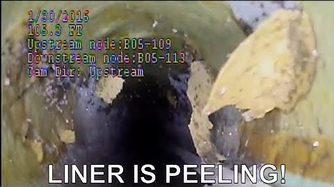 2016 CIPP Failure - 16-Months After Installations With Defects  Missed By CCTV