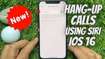 How To Hang-Up Calls Using Siri