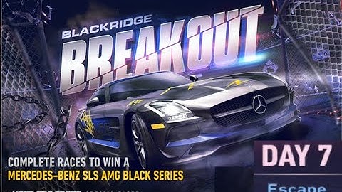 NFS No Limits Mercedes-Benz SLS AMG Black Series - Day 7 (ESCAPE)