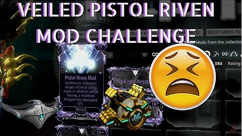 Veiled Pistol Riven Mod Challenge: Scan a Simaris Target\Hobbled Dragon Key
