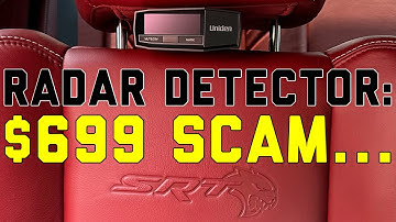 Is a Radar Detector WORTH IT in 2023? WAZE App?!? Uniden R8 REVIEW Dodge Charger SRT Hellcat Owner