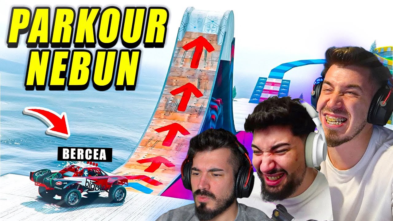 PARKOUR NEBUN cu AMICII