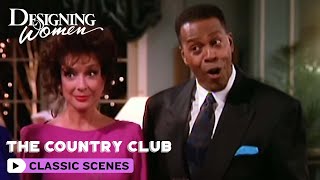 Designing Women | Julia Gets Anthony Into Her Country Club | Throw Back TV