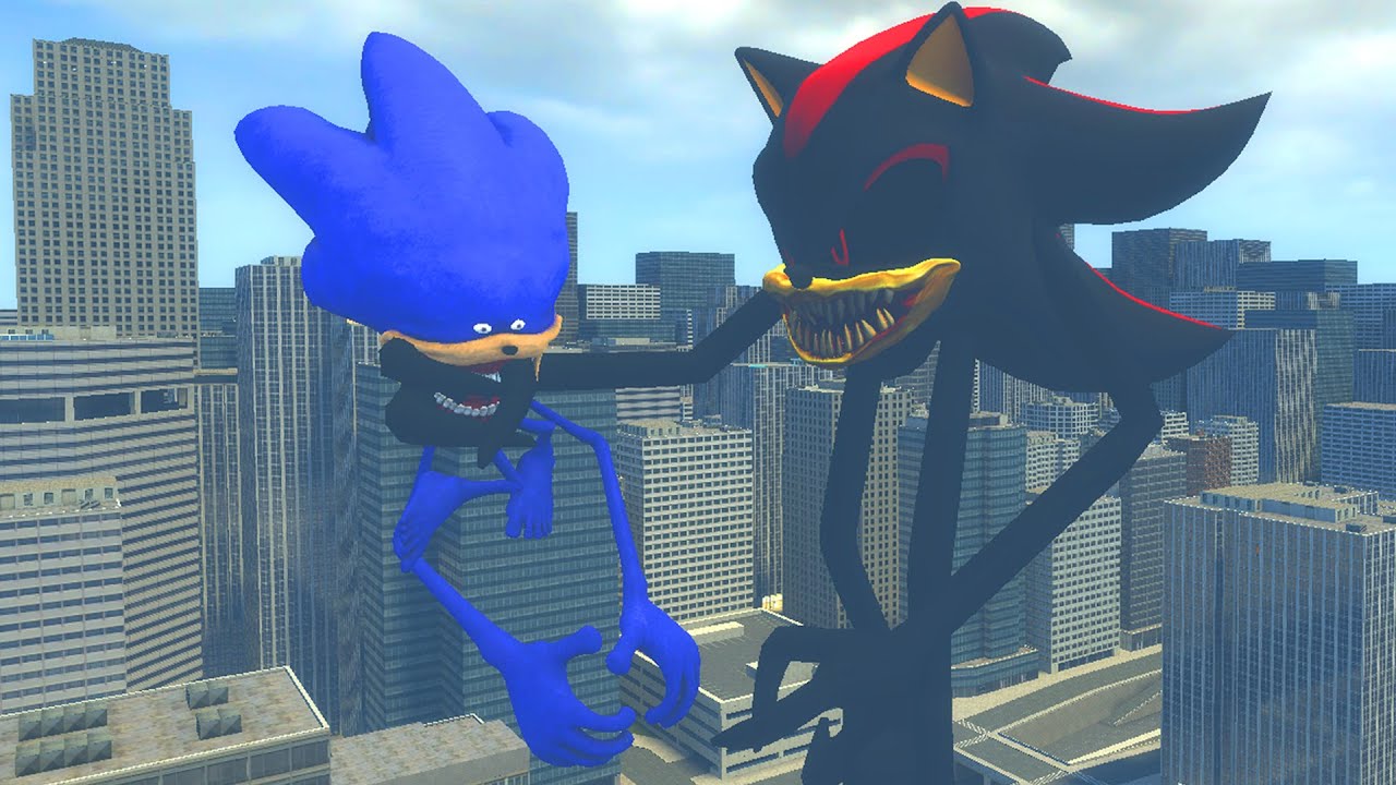 SHADOW SONIC NIGHTMARE SMILEY'S vs ALL SHIN SONIC TAPES in Garry's Mod