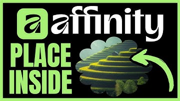 How To PLACE IMAGES INSIDE SHAPES In Affinity 3 (QUICK & EASY) 2025