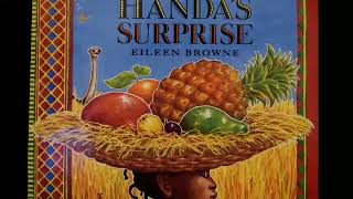 قصص اطفال Handa's surprise story مفاجاة هاندا بصوت لمياء عادل قصة انجليزية مترجمة