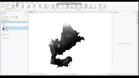 1.Convert contours to elevation raster or DEM in arcGIS