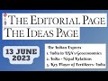 13th June 2023 | Gargi Classes The Editorials &amp; Idea Analysis | By R.K. Lata