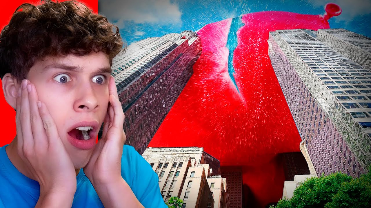 Este es el GLOBO DE AGUA MÁS GRANDE DEL MUNDO | DanoMC Reacciona a Buttered Side Down