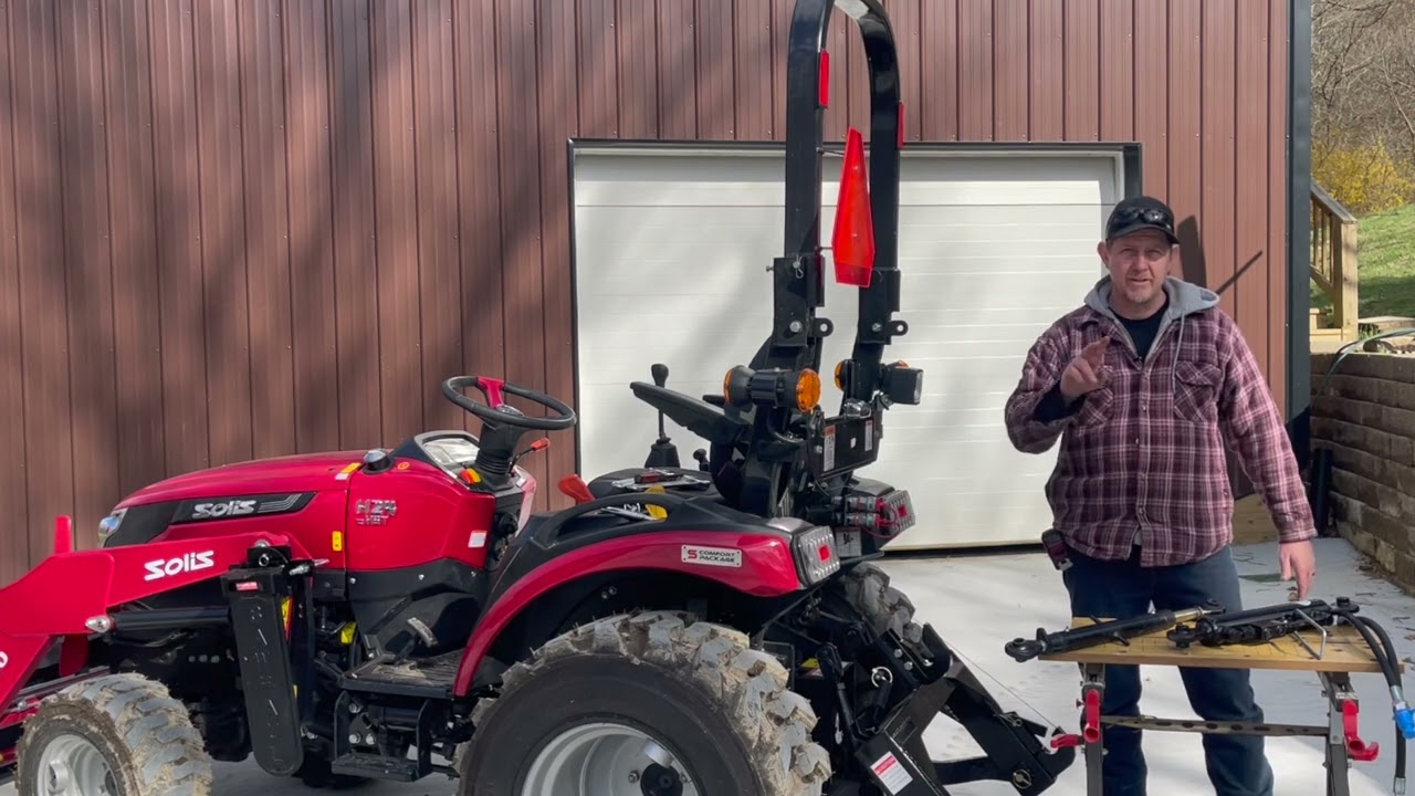 🚜 What do I need to install a hydraulic top link on my tractor?