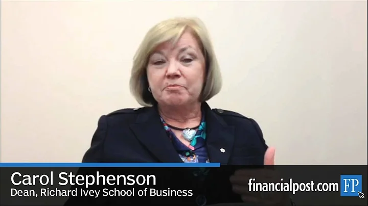 Carol Stephenson: Why do you need to understand th...