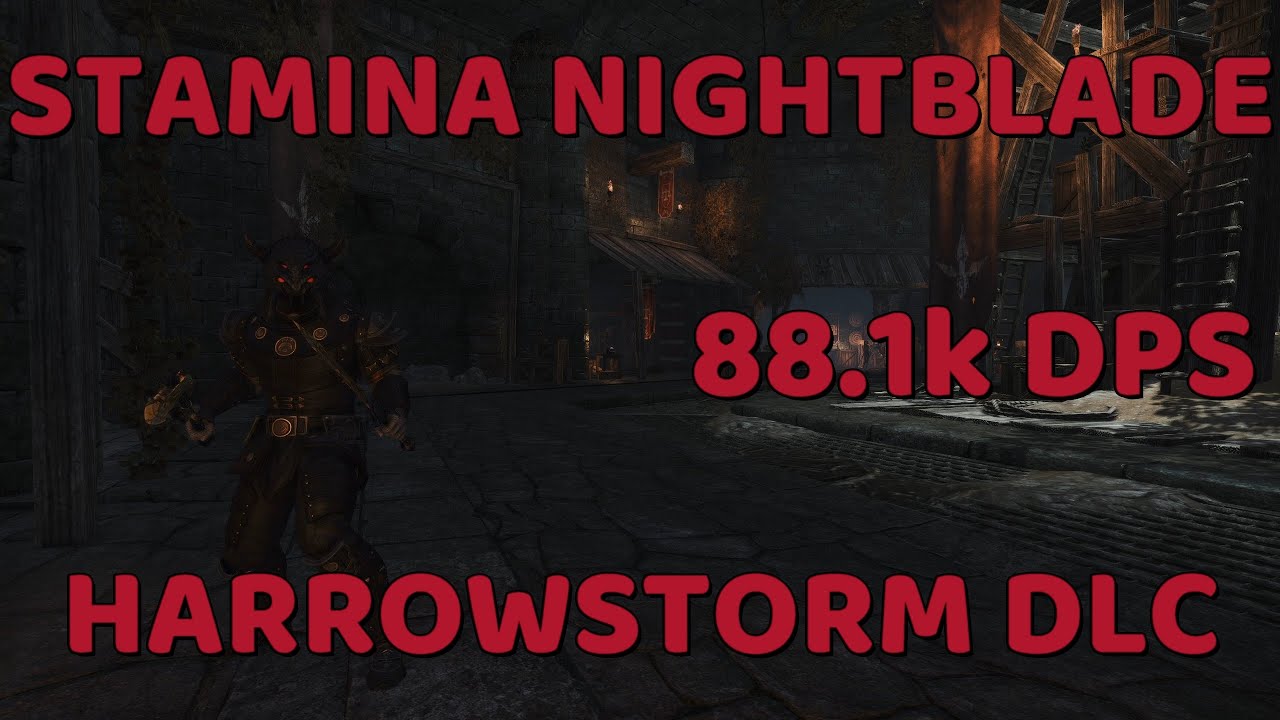 ESO - Stamina Nightblade PvE Guide - 88.1k DPS - EZ Rotation - Greymoor Update in Description