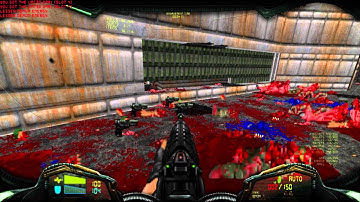 [Project Brutality: Brutal DooM] E1M7 - Computer Station - Playthrough 100% - 60 FPS