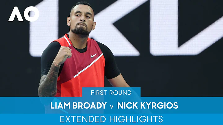 Liam Broady v Nick Kyrgios Extended Highlights (1R...