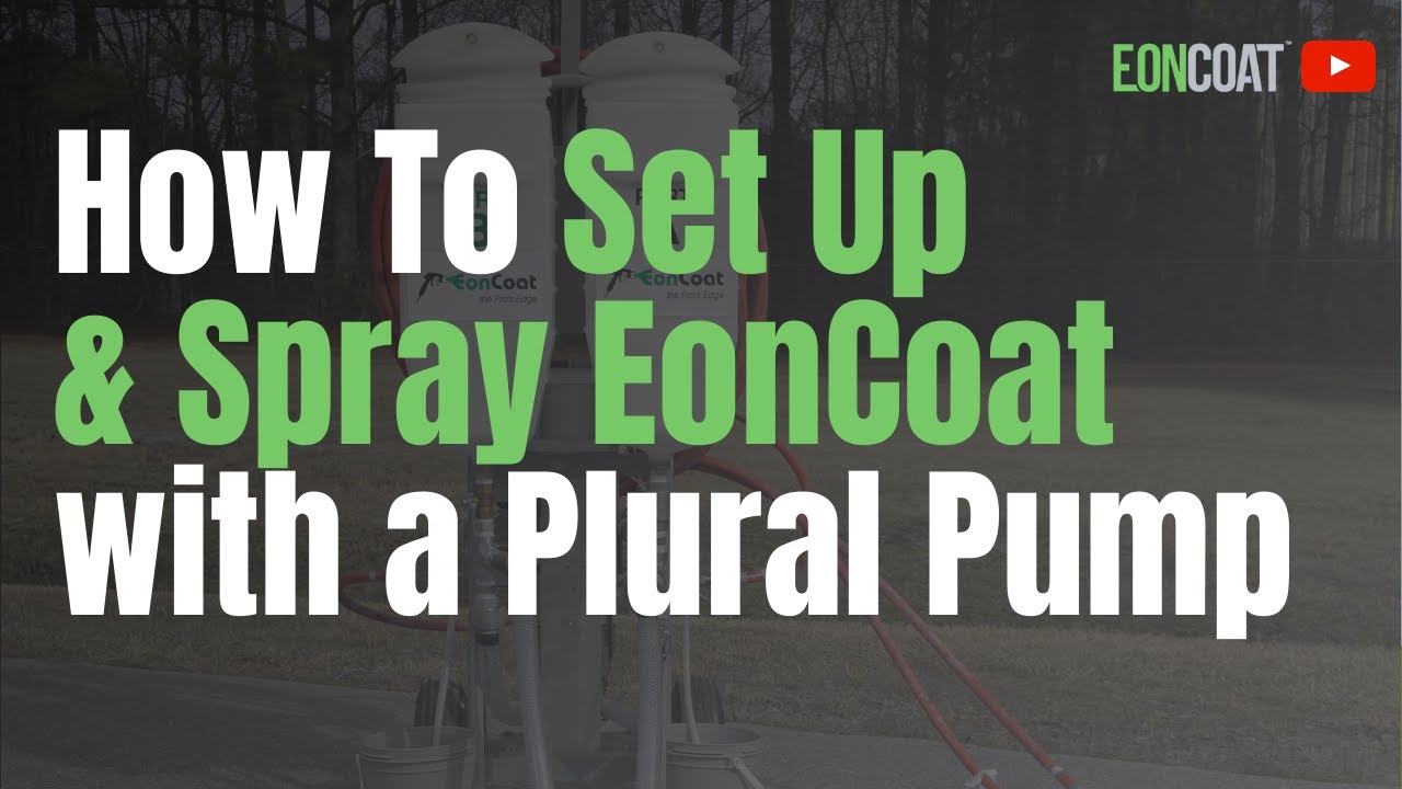 Custom Graco XP Plural Spray System for EonCoat