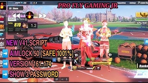 NEW UPDATE V41 SCRIPT RULES OF SURVIVAL | WEAPON.NPK