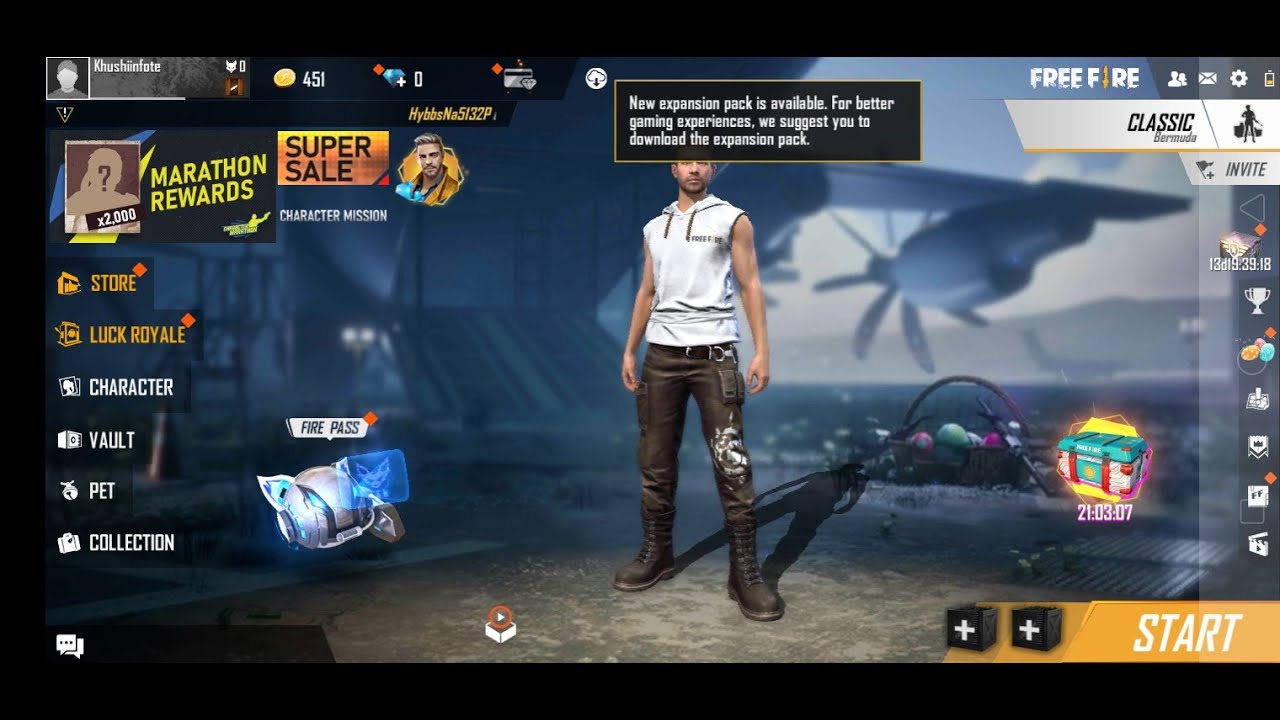 Garena Free Fire: Wonderland Android Gameplay #3 | Khushi Infotech | Meet Parmar | Full HD