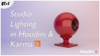Studio Lighting in Houdini & Karma – Quick Tutorial #1