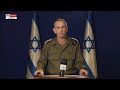 IDF spokesperson on the return of two US hostages taken by Hamas