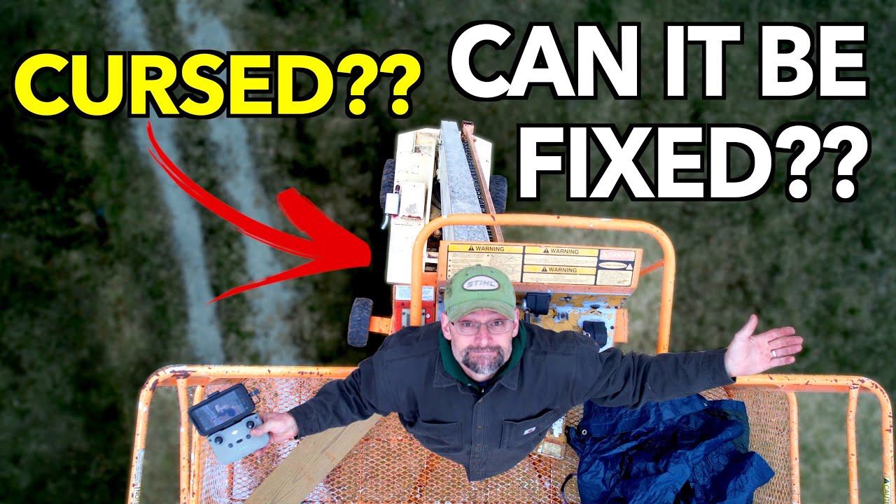 Ремонт двигателя подъёмника стрелы. Смогу ли я наконец его починить??? JLG 80HX. Двигатель Ford L...